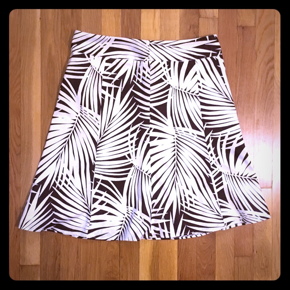 GAP palm print skirt sz 10